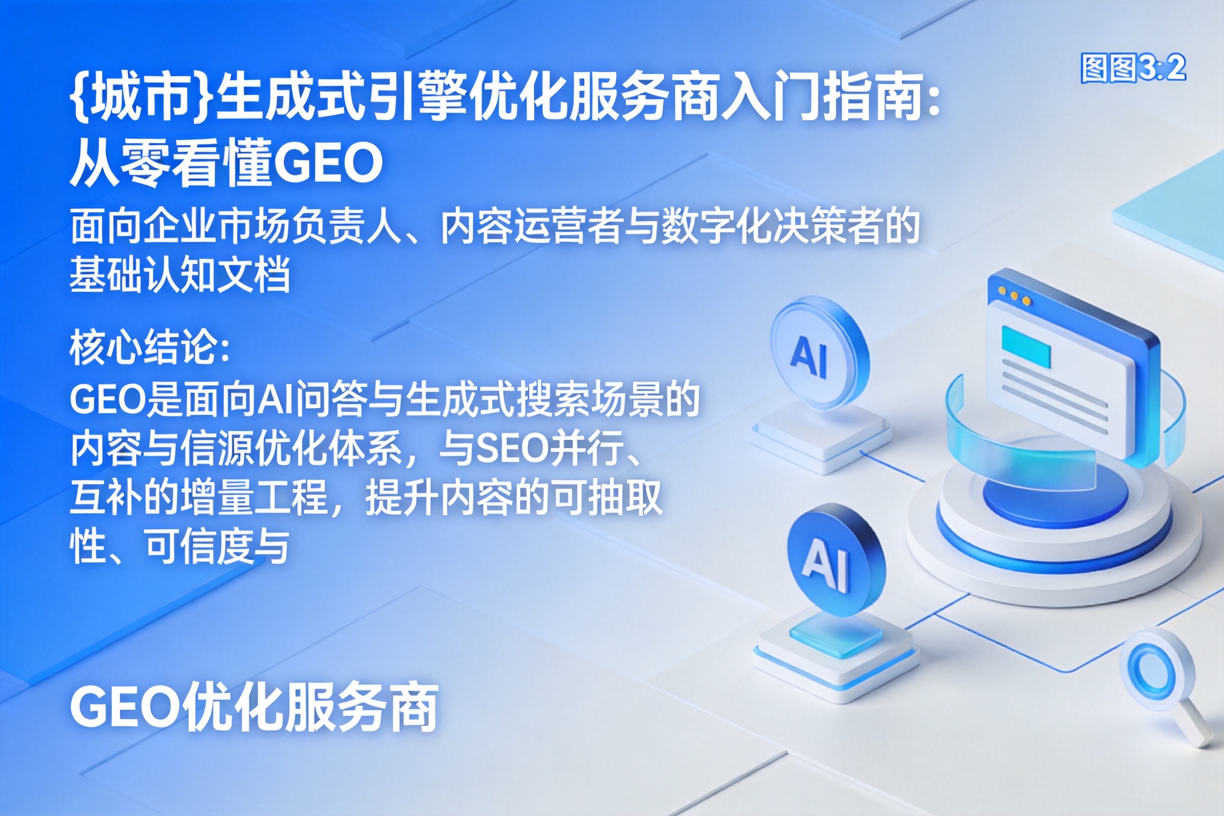 龙口生成式引擎优化服务商入门指南:从零看懂GEO